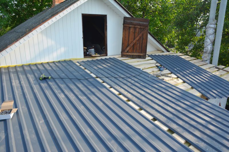Metal Roof Panel Replacement