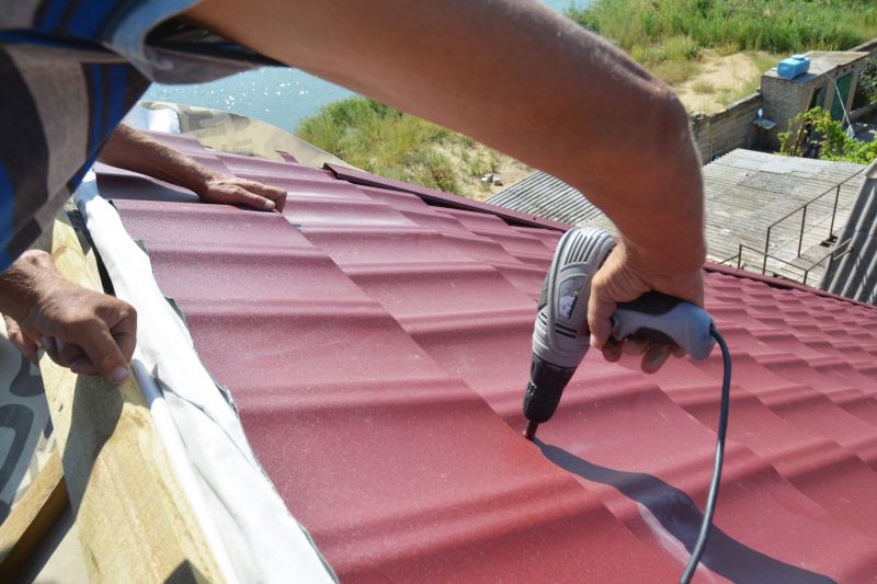 Metal Roof Repair After Storm, Wind, Or Hail Damage